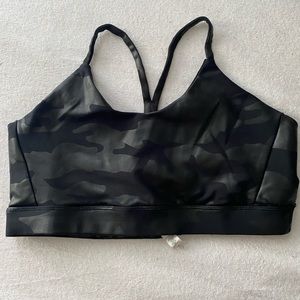 Camo sports bra